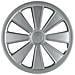 Set Copricerchi Auto Grigio Imola 15'' 4 Pezzi In Abs - Foto miniatura 1