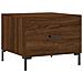 Tavolino Da Salotto Rovere Marrone 50x50x40cm Legno Multistrato - Foto miniatura 2