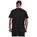 Ua Logo Emb Heavyweight Ss 1373997-001, Uomini, Nero, M - Foto miniatura 3
