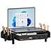 Supporto Per Monitor Ergonomico Regolabile A 3 Altezze Con Cassetto E Portaoggetti - Foto miniatura 1