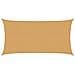 Vela Parasole 160 G /m Rettangolare Sabbia 2x3,5 M In Hdpe - Foto miniatura 1