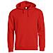Basic Hoody Rosso Xxl - Foto miniatura 1