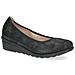 Black Pearl Casual Closed Ballerinas Ballerine Pelle Scarpe Donna Nero Eu 38, 9-22101-41-005 - Foto miniatura 1