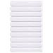 Asciugamani 10 Pz Bianchi 100x200 Cm 360 G/m 100% Cotone - Foto miniatura 1