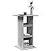 Tavolo Bar Portaoggetti Grigio Sonoma 60x60x102 Cm Multistrato - Foto miniatura 1