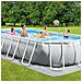 Piscina Fuori Terra - Ovale - 503x274x122 Cm - Grigio - Include Accessori Coordinati Cb47 - Foto miniatura 3