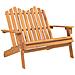 Set Salotto da Giardino Adirondack 5pz Legno Massello di Acacia - Foto miniatura 5