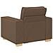 Poltrona Divano Marrone 60 cm Tessuto - Foto miniatura 6