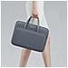 Elegante Borsa Per Laptop In Poliestere Grigio Scuro - Resistente All'acqua, Leggera E Antiurto  L - Foto miniatura 5