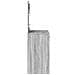 Tavolo da Dressing con luci LED Grigio Sonoma 78,5x41x135 cm - Foto miniatura 6