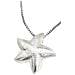 Collana A Forma Di Stella Marina In Argento 10µ E Ottone Placcato. Lunghezza 50 Cm. - Foto miniatura 2