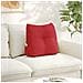 Cuscino per Schiena Rosso 45 x 24 x 50 cm Tessuto - Foto miniatura 2