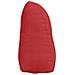 Cuscino per Schiena Rosso 45 x 24 x 50 cm Tessuto - Foto miniatura 7