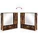 Set di mobili per il bagno Montaggio a parete 2 pcs Rovere fumé - Foto miniatura 9