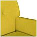 Panca Chesterfield Giallo 112 x 65.5 x 75 cm Velluto - Foto miniatura 7