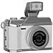 Mini Fotocamera Retrò Con Flash: Video Hd 1080p, Stile Vintage, Registratore Portatile White - Foto miniatura 5
