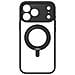 Cover per iPhone 17 Pro Max - TPU+PC, Nero, Con Soporte - Foto miniatura 3
