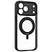 Cover per iPhone 17 Pro Max - TPU+PC, Nero, Con Soporte - Foto miniatura 1