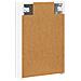 Mobiletto per specchio da bagno Bianco 40 x 10,5 x 60,5 cm - Foto miniatura 8