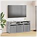 Lowboard con cassetto Grigio cemento 102 x 32 x 48,5 cm - Foto miniatura 2
