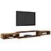 Mobile TV da Parete A parete Legno antico 220 x 28 x 21 cm - Foto miniatura 3