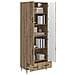 Set di armadi 2 pcs 66 x 34,5 x 95 cm Legno ingegnerizzato - Foto miniatura 2