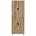 Set di armadi 2 pcs 66 x 34,5 x 95 cm Legno ingegnerizzato - Foto miniatura 4