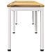 Panchina da giardino 161 x 35 x 45 cm Legno di Acacia Massello - Foto miniatura 4