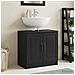 Armadio per Lavabo da Bagno UTRECHT Nero 59,5 x 31,5 x 59 cm - Foto miniatura 2