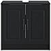 Armadio per Lavabo da Bagno UTRECHT Nero 59,5 x 31,5 x 59 cm - Foto miniatura 4