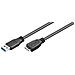 CAVO USB 3.0 A / Micro B M / M 3.0 mt NERO - Foto miniatura 1