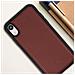 Cover Apple Iphone Xr Protezione Rigida Vera Pelle Akashi Marrone - Foto miniatura 3