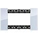 Placca Living Now 4 Moduli Colore Sky Ka4804da - Foto miniatura 1