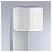 Lampioncino Con Sensore Gl 80 Led Ihf Cubo Argento 055486 - Foto miniatura 4