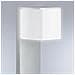 Lampioncino Con Sensore Gl 80 Led Ihf Cubo Argento 055486 - Foto miniatura 5