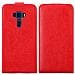 Custodia Compatibile Con Asus Zenfone 3 In Rosso Mela - Coperchio Protettivo In Design Flip Con Chiusura Magnetica - Foto miniatura 2