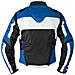Giacca Moto Tessuto Cordura Manica Staccabile Racing Sport Touring Blu Xs - Foto miniatura 2