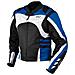Giacca Moto Tessuto Cordura Manica Staccabile Racing Sport Touring Blu Xs - Foto miniatura 4
