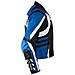 Giacca Moto Tessuto Cordura Manica Staccabile Racing Sport Touring Blu Xs - Foto miniatura 5