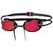 Goggle Diamond Mirror Regular Nero / grigio Specchiata Rosso - Foto miniatura 1