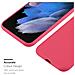 Custodia Compatibile Con Samsung Galaxy S22 Ultra In Candy Rosso - Coperchio Protettivo In Silicone Tpu Flessibile - Foto miniatura 7