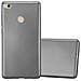 Custodia Compatibile Con Xiaomi Mi Max 2 In Grigio Metallico - Coperchio Protettivo In Silicone Tpu Flessibile - Foto miniatura 1