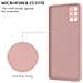 Custodia Compatibile Con Samsung Galaxy A51 4g / M40s In Liquid Rosa - Coperchio Protettivo In Silicone Tpu Flessibile Con Anello - Foto miniatura 5
