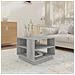 Tavolino da Salotto Grigio Sonoma 55x55x43 cm in Truciolato - Foto miniatura 3