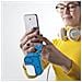 Custodia Compatibile Con Apple Airpod Pro 2 - Design Blue Whale - Custodia Protettiva Per Cuffie In Silicone Indossabile 3d Case Portachiavi - Foto miniatura 5