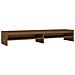 Supporto Per Monitor Miele 100x24x16 Cm Legno Massello Di Pino - Foto miniatura 2