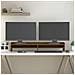 Supporto Per Monitor Miele 100x24x16 Cm Legno Massello Di Pino - Foto miniatura 1