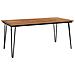 Tavolo Giardino Con Gambe Forcella 180x90x75 Cm Massello Acacia - Foto miniatura 2
