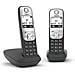 Telefono Cordless A690 Duo - Nero - Foto miniatura 2