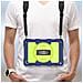 Cover Per Samsung Galaxy Tab A9 Plus Anti-urto Cavalletto E Manico - Foto miniatura 4